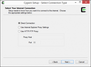 Instalação Cygwin - Passo 5