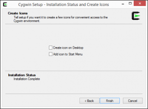 Instalação Cygwin - Passo 8